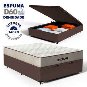 1 Marrom Bau Aberto Fechado Tag Unica Robust